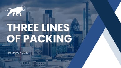 Three Lines of Packing