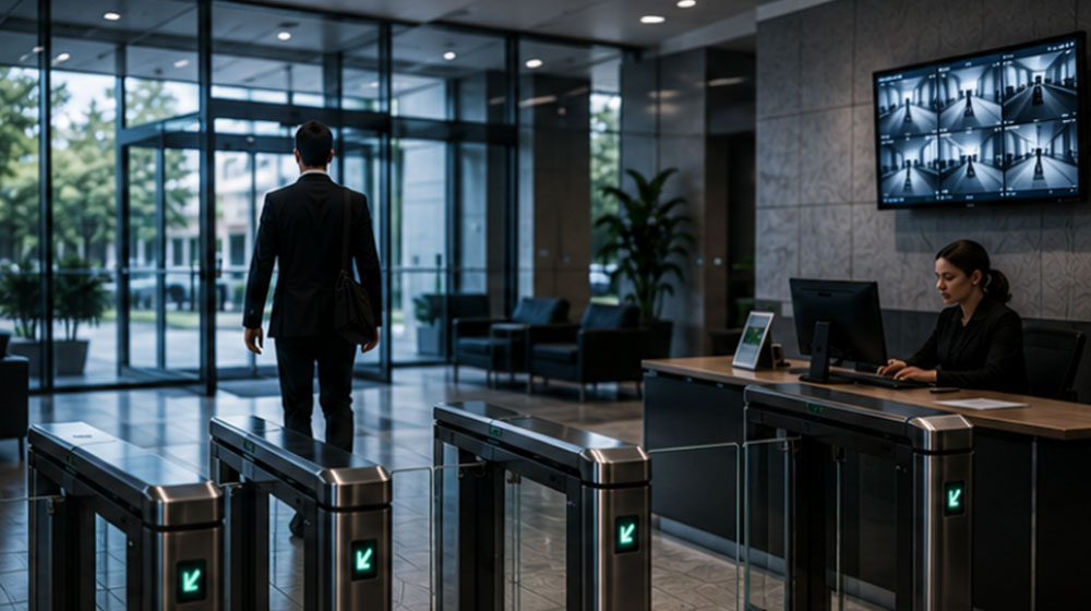 Could someone walk into your building without being challenged?